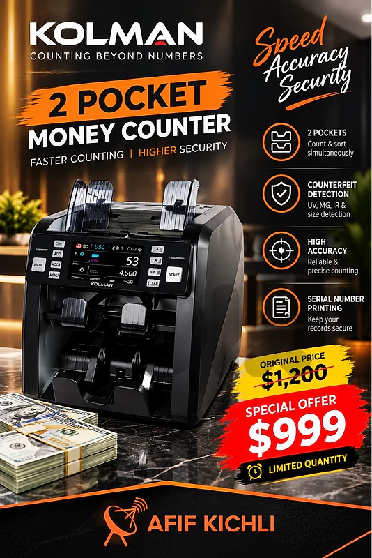 Kolman Money Counter New