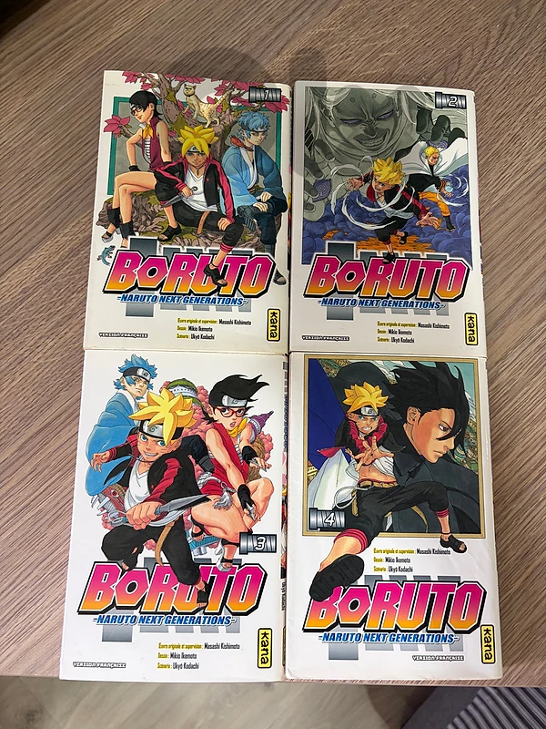 Selling Boruto collections books