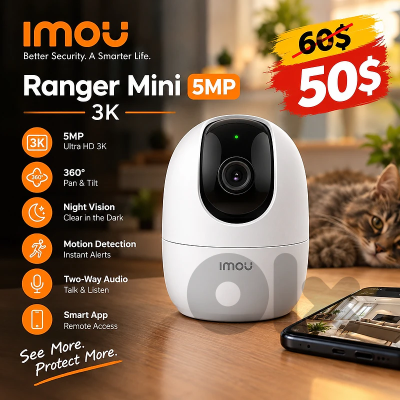 IMOU Ranger Mini 5MP 3K
