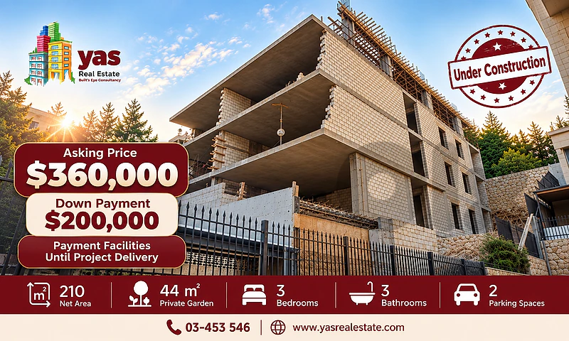 Dik El Mehdy 210m2 | 44m2 Garden | Payment Facilities | Prime Location Dik El Mehdy 210m2 | 44m2 Garden | Payment Facilities | Prime Location