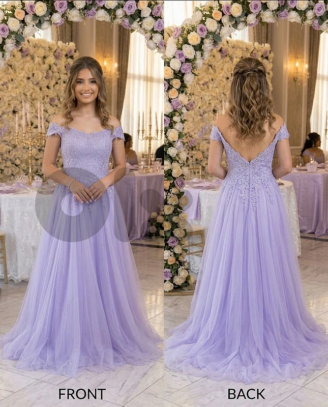 فستان سهرة راقي وأنيق