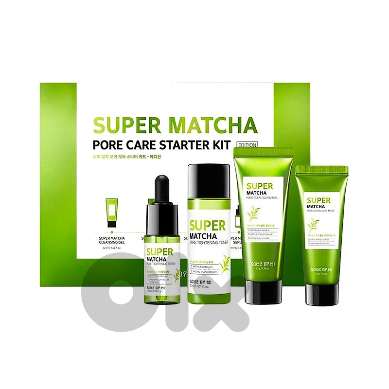 Some By Mi Super Matcha Pore Care Starter Kit (4 Items)
