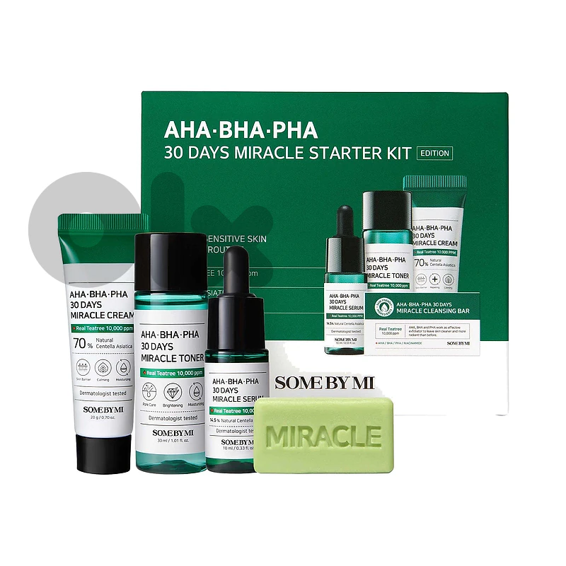 Some By Mi AHA BHA PHA 30 Days Miracle Starter Kit (4 Items)