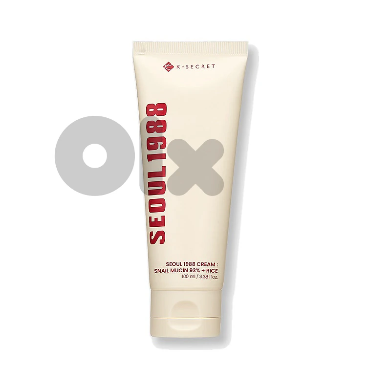 K-Secret Seoul 1988 Snail Mucin 93% + Rice Cream 100 mL