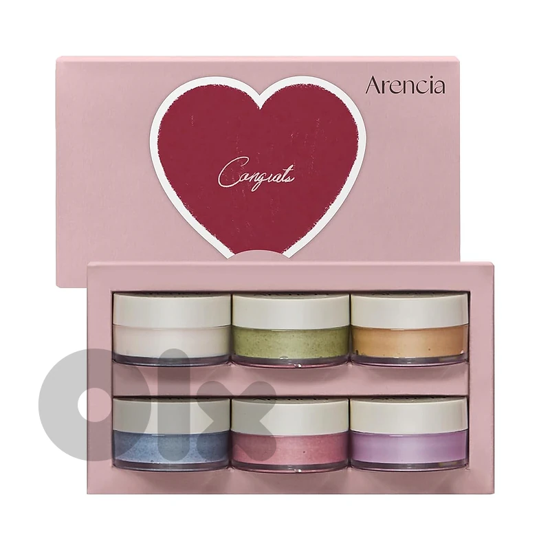 Arencia Artisan Rice Mochi Facial Cleanser Gift Set 6 pcs