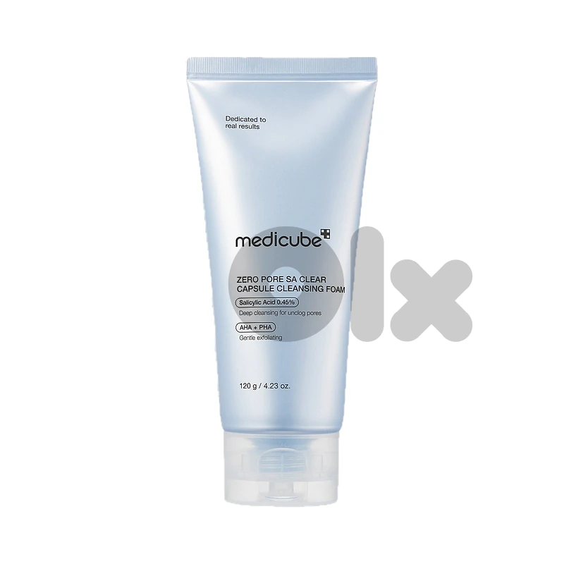 Medicube Zero Pore SA Clear Capsule Cleansing Foam 120 g