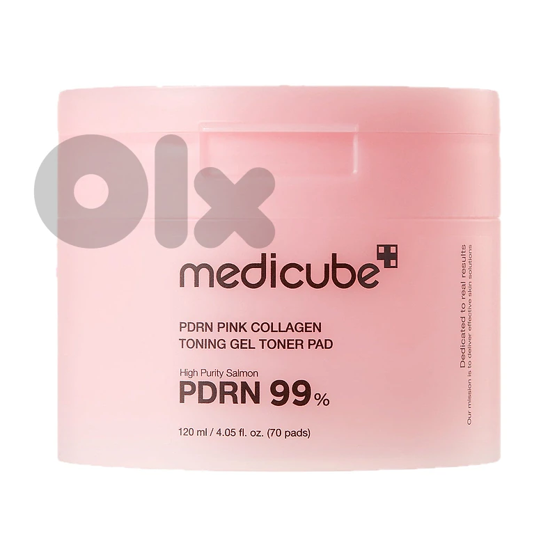 Medicube PDRN Pink Collagen Toning Gel Toner Pad 70 Pads (120 mL)