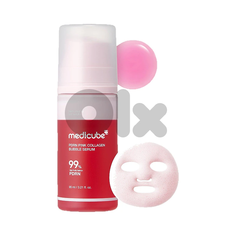 Medicube PDRN Pink Collagen Bubble Serum 95 mL