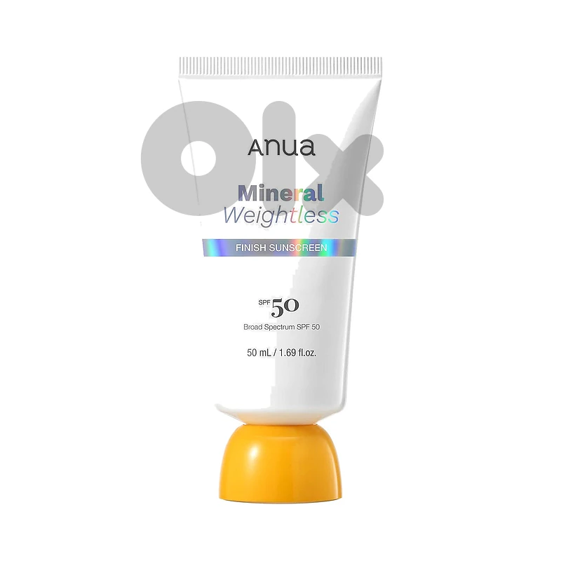 Anua Mineral Weightless Finish Sunscreen SPF50+ PA++++ 50 mL