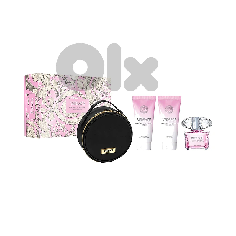 Versace Bright Crystal Eau de Toilette 90 mL Gift Set – For Women
