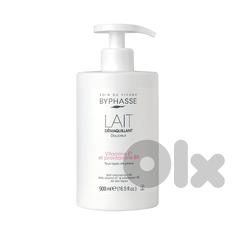 Byphasse Soft Cleansing Milk Vitamin E & Provitamin B5 500 mL