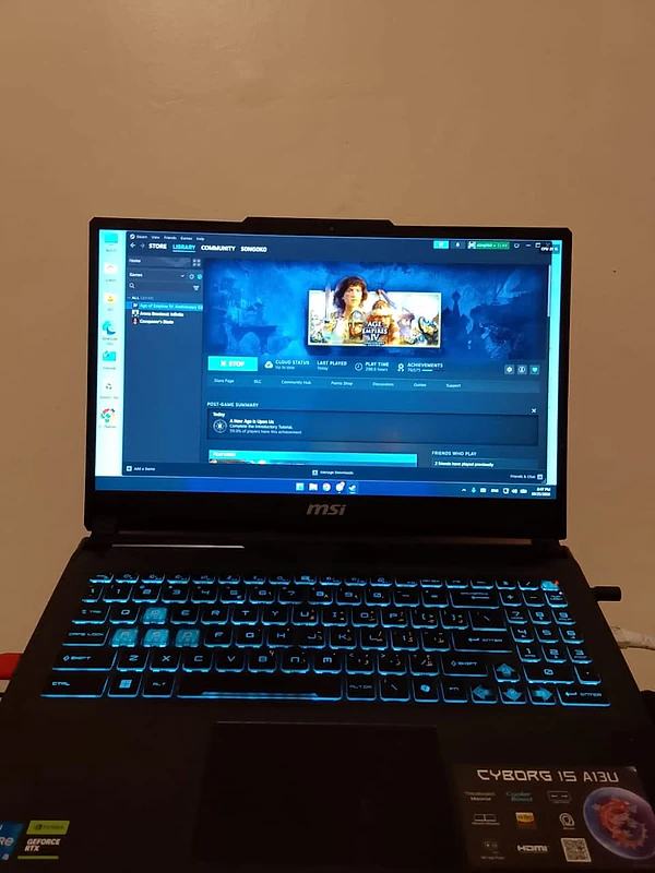 laptop gaming msi cyborg 15