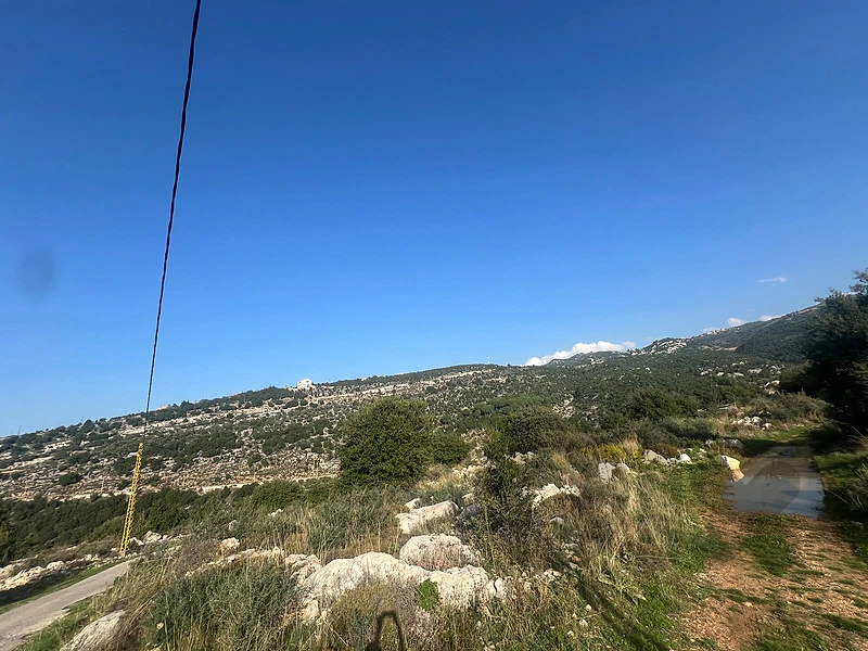 RWB200RH - Land for sale in assia Batroun with Mountains view.