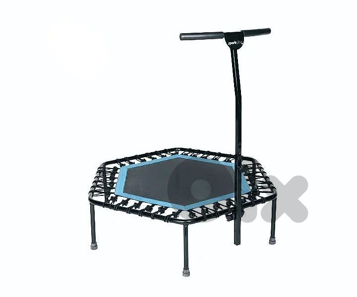 Trampoline With Handle Bar