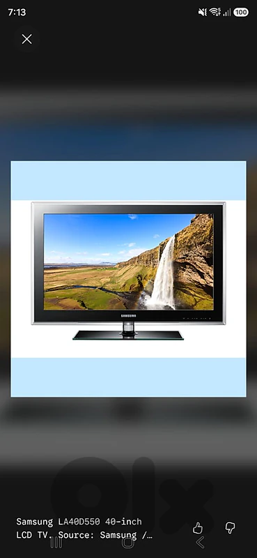 samsung tv 40inch
