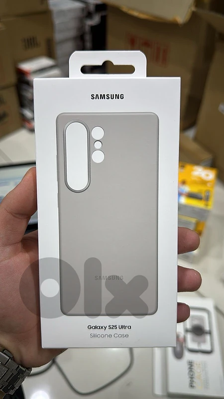 Samsung silicone case Galaxy s25 ultra Grey