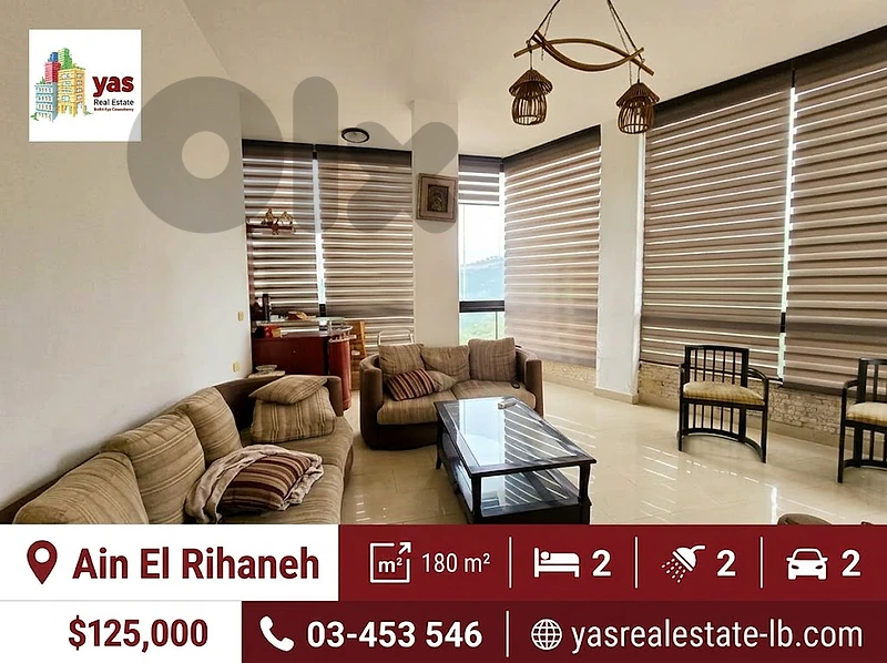 Ain El Rihaneh 180m2 | Excellent Condition | Panoramic View | DA