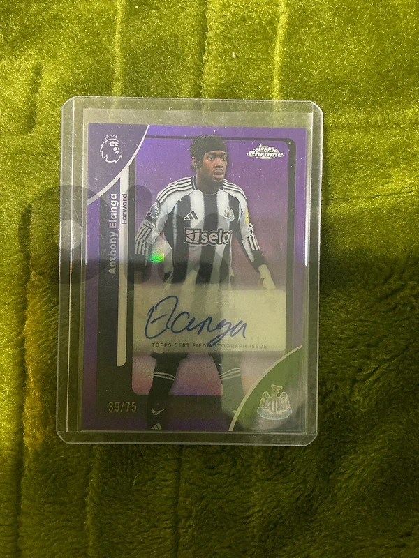 elanga auto topps chrome