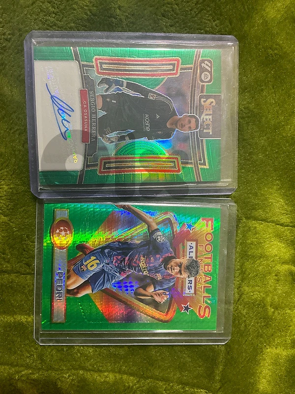 rare card numbered from panini and toppa