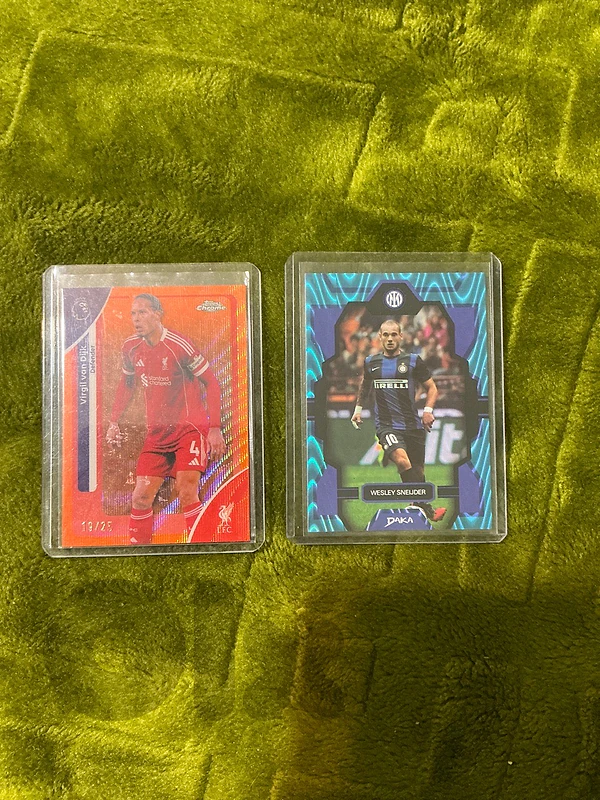 topps chrome van djik