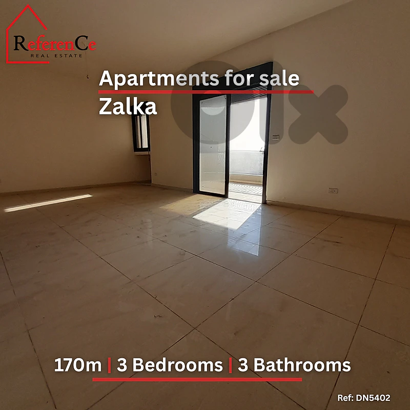 Apartments for sale in zalka شقق  للبيع في الزلقا