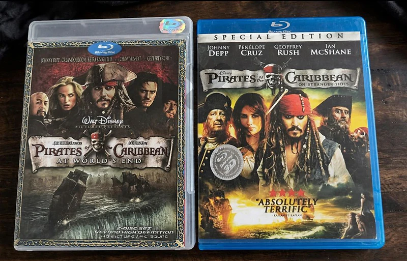 Pirates of the Caribbean Blu-ray -Special Edition
