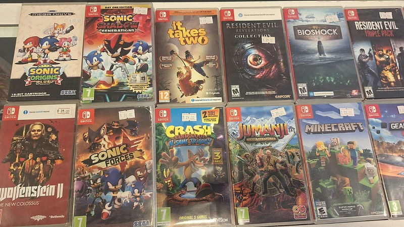 Nintendo Switch Used games
