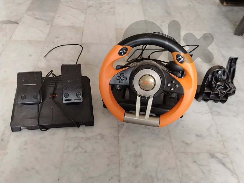 pxn steering wheel (works with ps4/ps5 xbox one and xbox series)