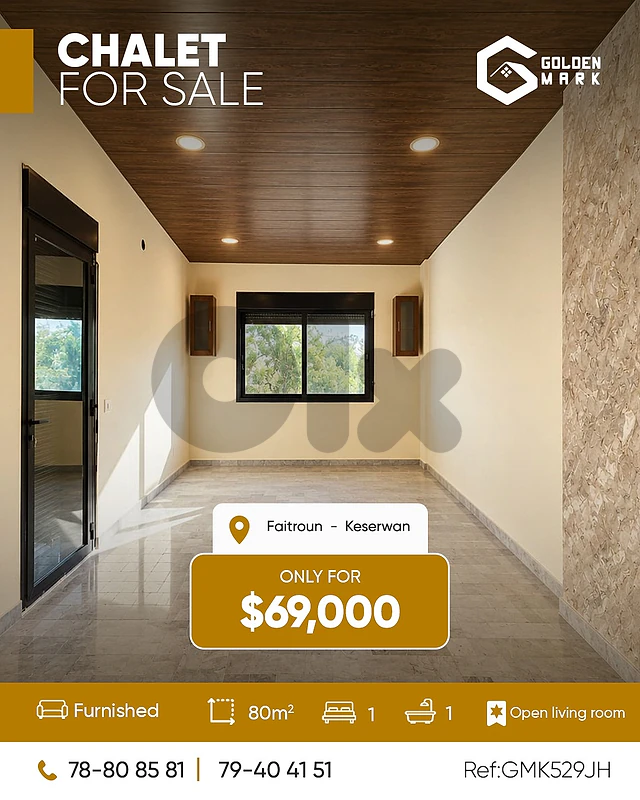 GMK529JH- Chalet For Sale In Faitroun - شاليه للبيع في فيطرون