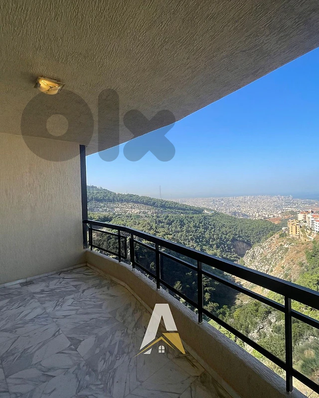 150 SQM Apartment In Qennabet Broummana With Mountain & Sea View