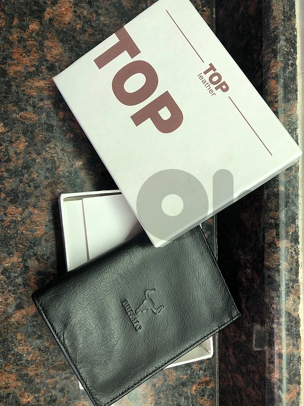 men real leather walllet