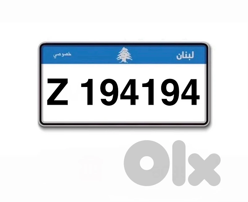 رقم لوحة مميز  ١٩٤ ١٩٤ ز