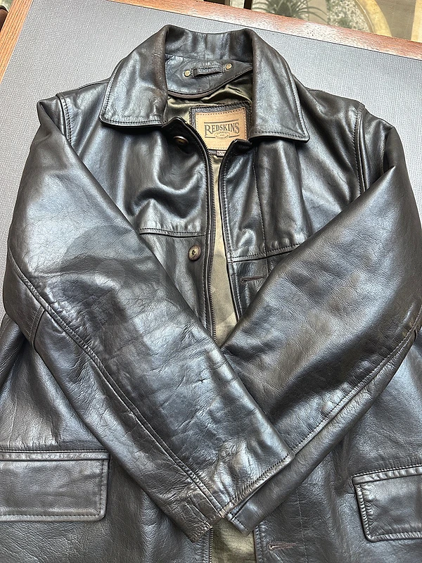 REDSKINS LEATHER JACKET - Genuine Lambskin
