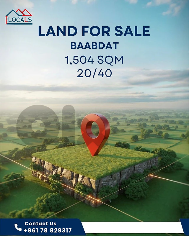 Land for Sale in Baabdat - أرض للبيع في بعبدات