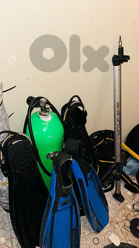 عدة غطس كاملةdiving equipment