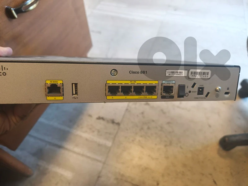 Cisco  router and firewall