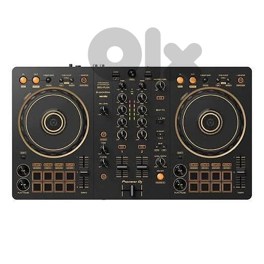 Pioneer DJ DDJ-FLX4 2-Channel DJ Controller, Gold
