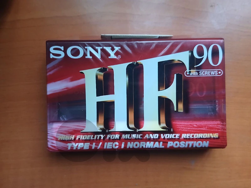 sony cassette 90 min sealed