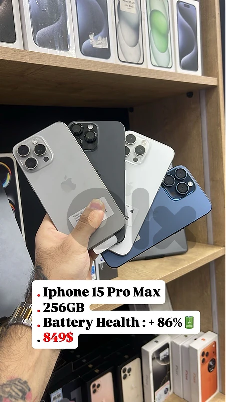 Iphone 15 Pro Max 256GB - super clean