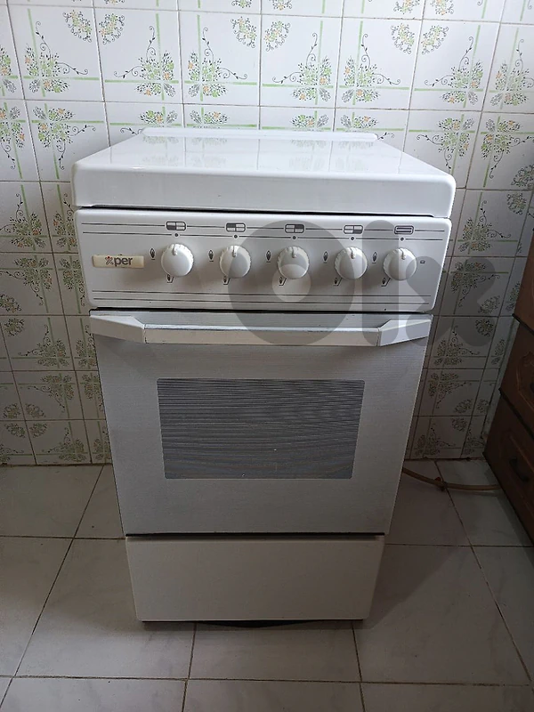 gas oven & washing machine