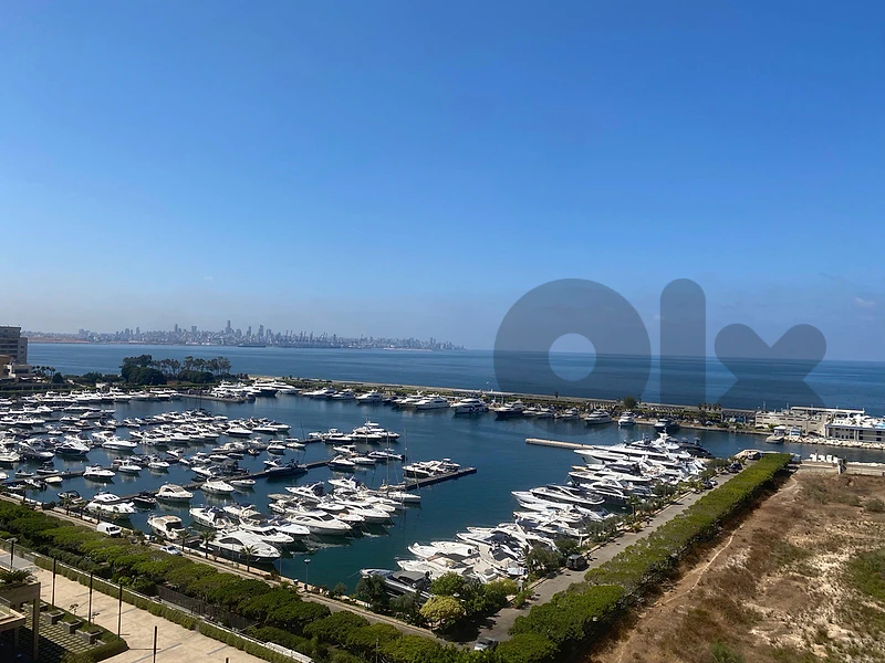 100 sqm apartment for rent waterfront city marina view dbayeh