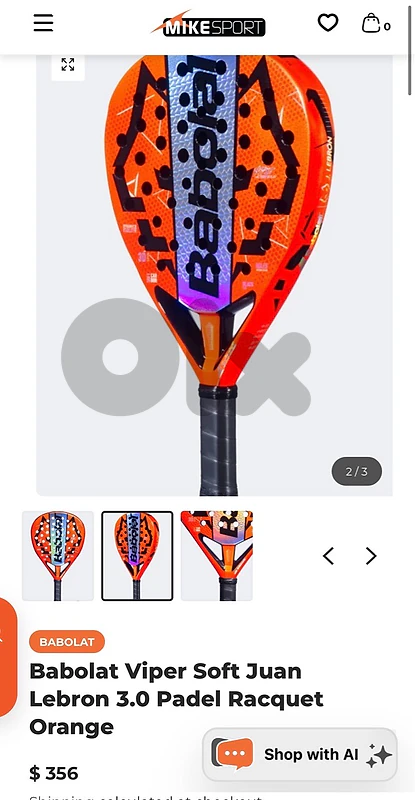 Babolat padel racket