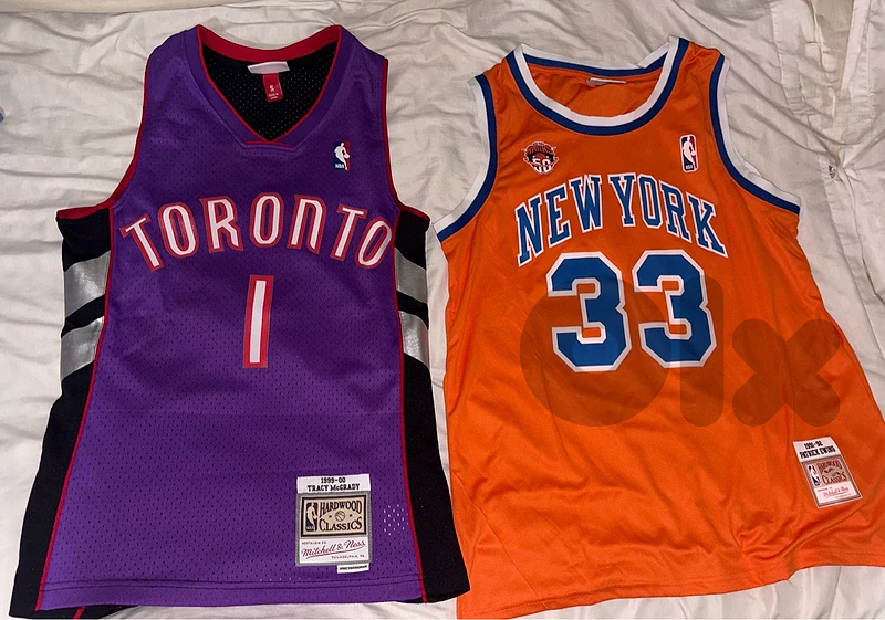 NBA Hardwood Classics Jerseys — Patrick Ewing + Tracy McGrady