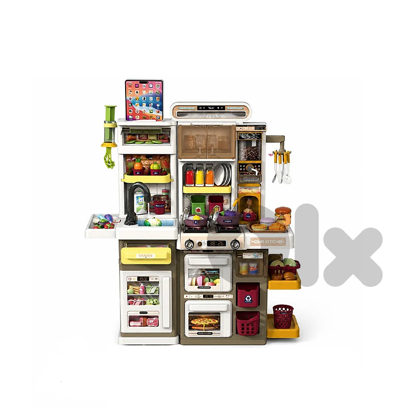 Kitchen with Running Water Sink 66 Pcs - طقم مطبخ مع حوض بمياه جارية