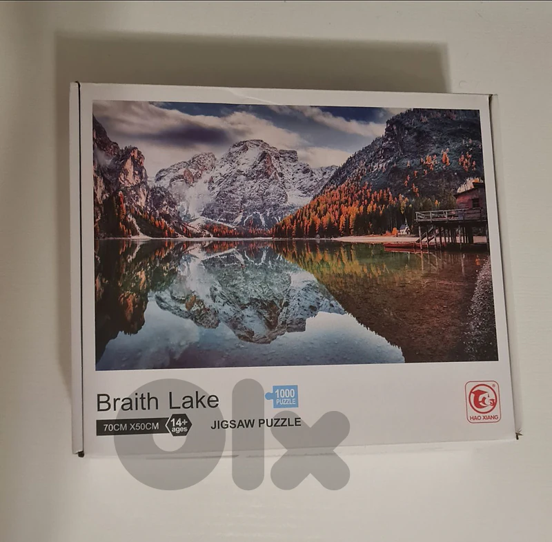 Brand New 1000-Piece Jigsaw Puzzle (Braith Lake / Pragser Wildsee)