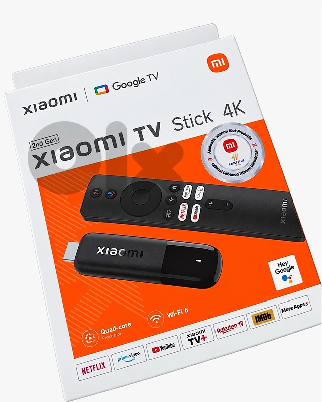 Xiaomi TV Stick 4K 2nd Gen Xiaomi TV Stick 4K 2nd Gen