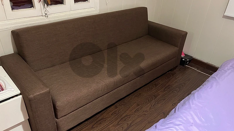 Sofa bed with storage