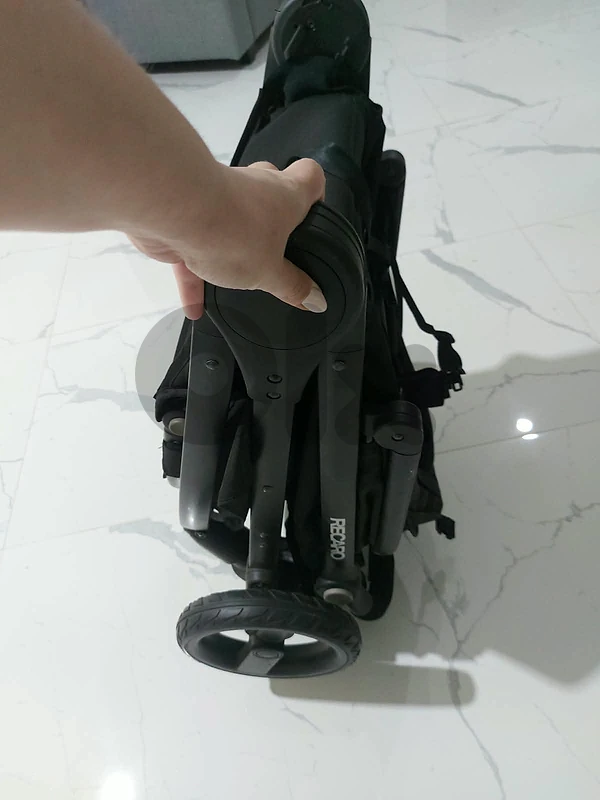 stroller + car seat recaro