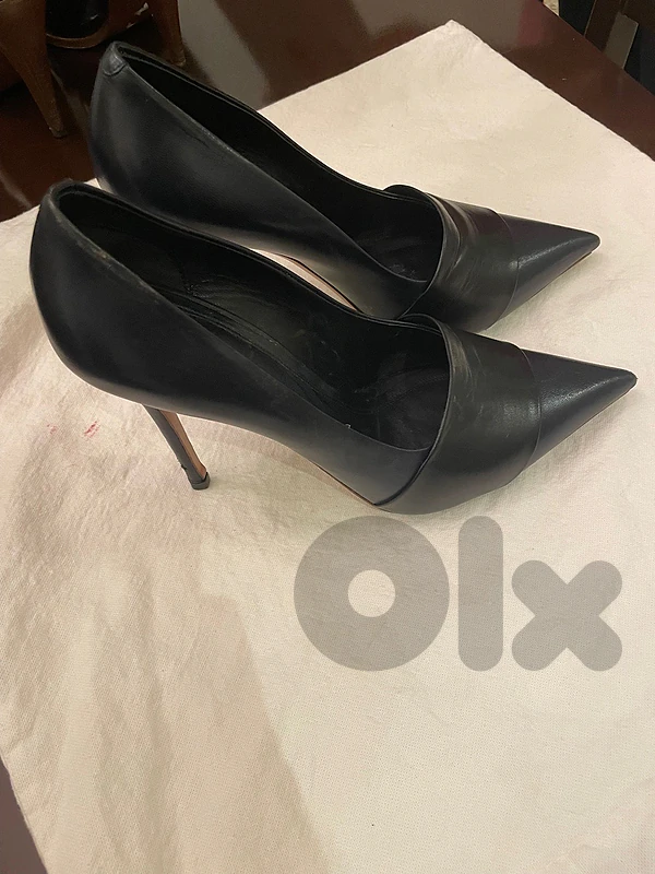 Celine Classic Black Stilettos Heels