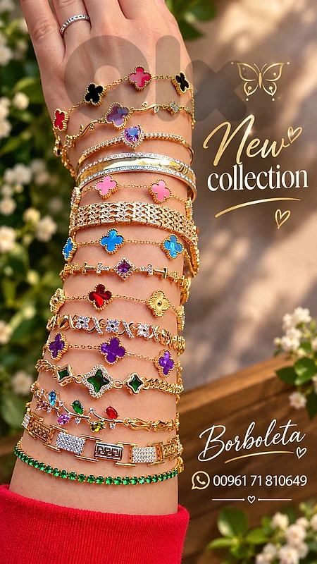 bracelets, different styles